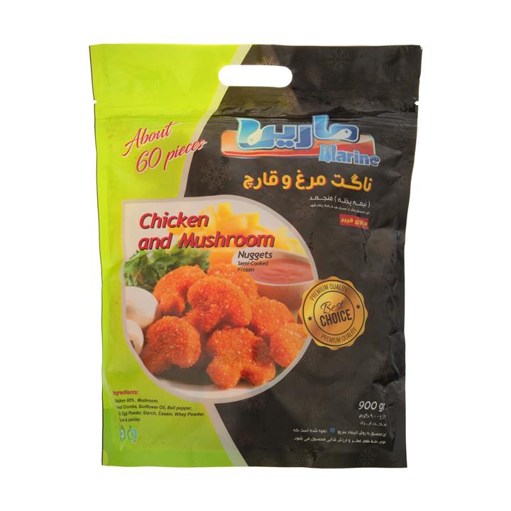 ناگت مرغ و قارچ مارین -  900 گرم Marine Chicken and Mushroom Nuggets - 900 gr